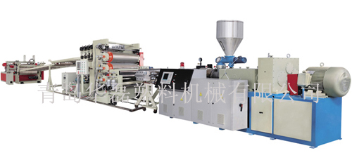 PVC自由發(fā)泡板、厚板、裝飾板生產(chǎn)線